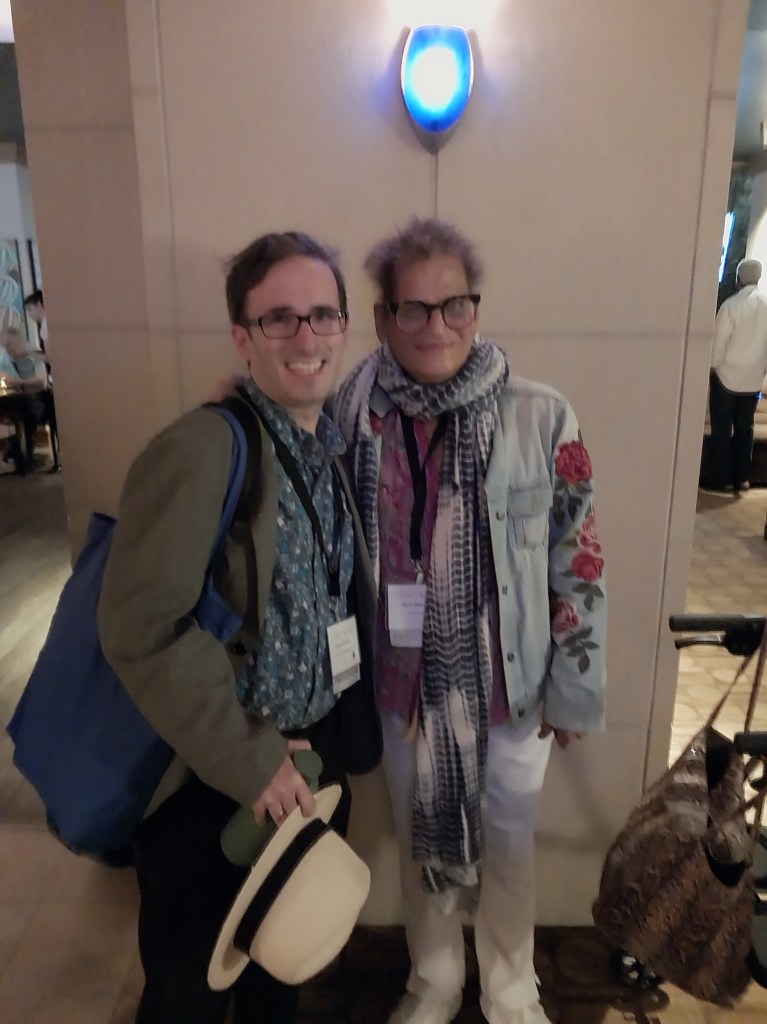 With my former teacher Karen Ritscher!